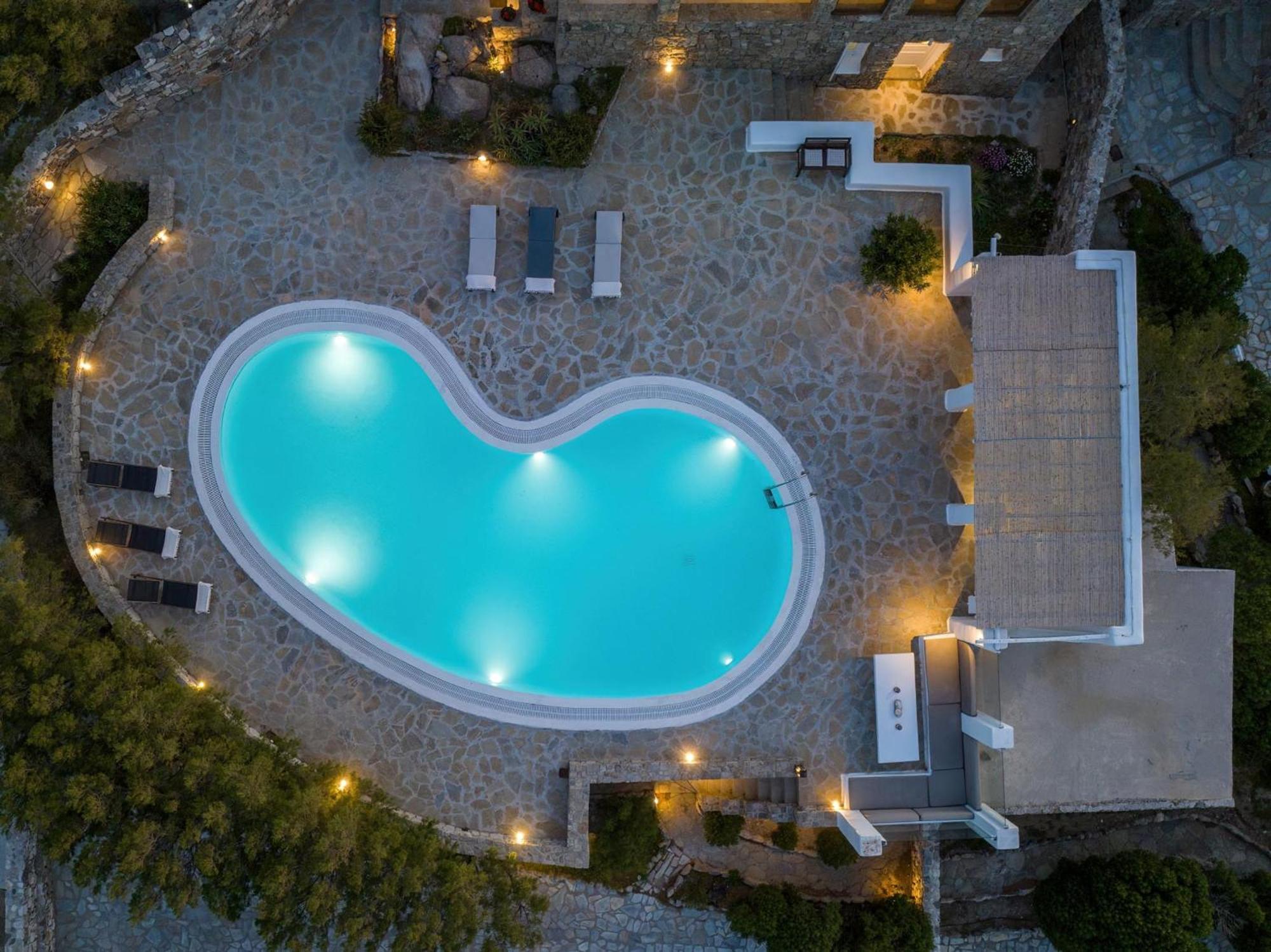 Villa Zanetti Mykonos Agios Ioannis Diakoftis Exterior photo